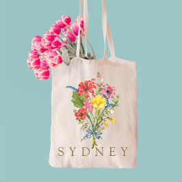 Elegant Boho Floral Wildblume
