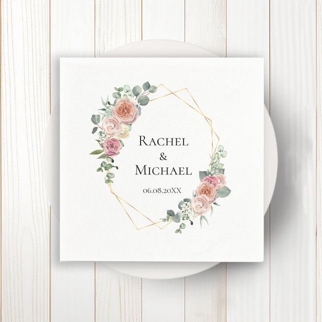 Elegant Boho Pastel   Serviette (Von Creator hochgeladen)