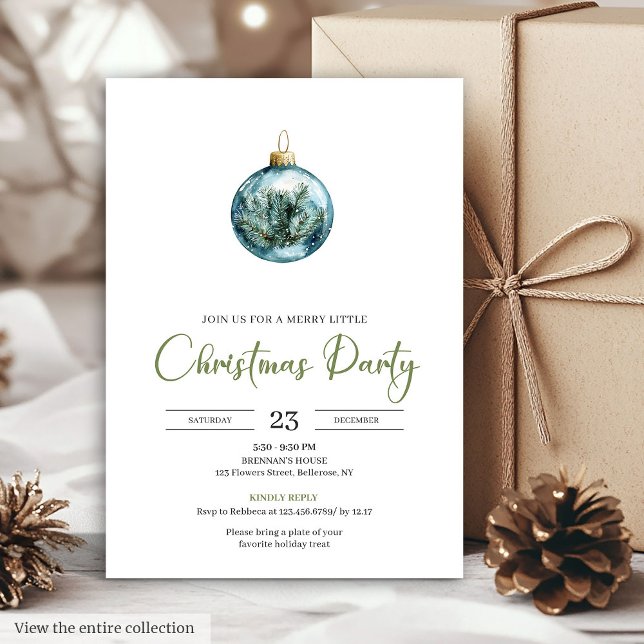 Elegant Boho Rustic Pine Wreath Christmas Dinner  Einladung (Elegant Boho Rustic Pine Wreath Christmas Dinner Card)