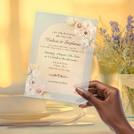 Elegant Boho Spring Peony Christlich Wedding