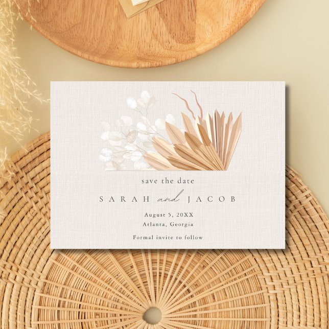 Elegant Boho Wedding Save The Date (Elegant Boho Wedding Save the Date)