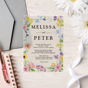 Elegant Boho Wildblume Wedding