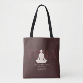 Elegant Boho Yoga Instructor Promotor