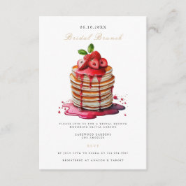 Elegant Bridal Brunch Bridal Dusche Einladung
