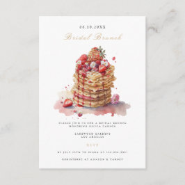 Elegant Bridal Brunch Bridal Dusche Einladung