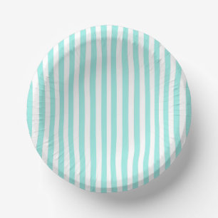 Elegant Bride & Co. Brautparty Teal Pappteller