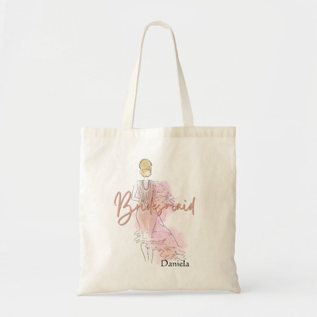 Elegant Bridesmaid Tragetasche (Vorne)