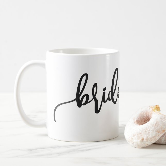 Elegant Bridesmaid Wedding Calligraphy | TASSE (Mit Donut)