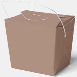 Elegant Brown Takeout Gevor Box Geschenkschachtel