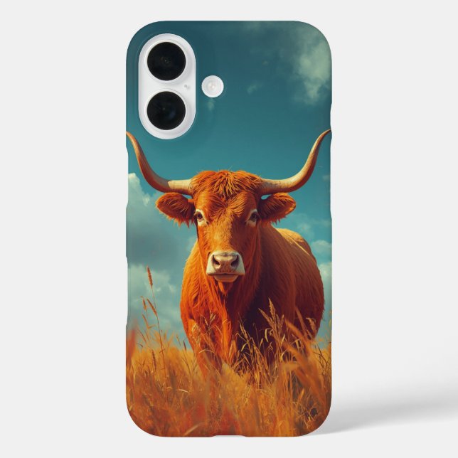 Elegant Brown Tour iPhone 16 Case - Stilvolles Ges (Rückseite)