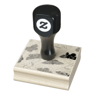 Elegant Brush Art Background — Modern Artistic Inv Gummistempel