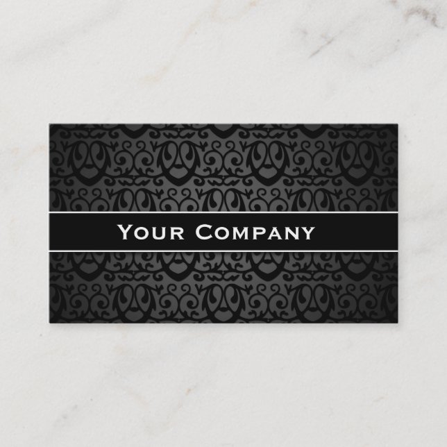 Elegant  Business Card Visitenkarte (Vorderseite)