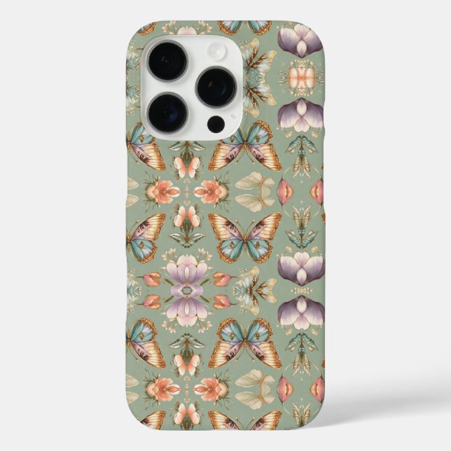 Elegant Butterfly Artisan Case-Mate iPhone Hülle (Rückseite)