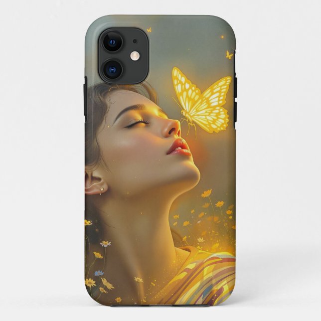 Elegant Butterfly Beauty Phone Case (Rückseite)