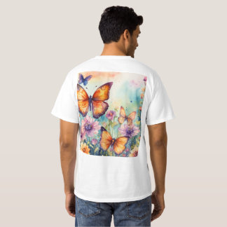 "Elegant Butterfly Bliss T - Shirt" T-Shirt