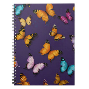 Elegant Butterfly Notizblock