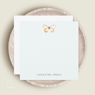 Elegant Butterfly Personalisiert Danke