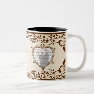 Elegant Butterfly Wedding Tasse