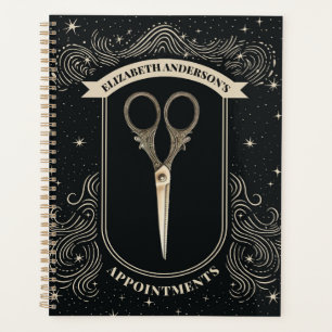 Elegant Celestial Hair Stylist Ernennung Binder Planer