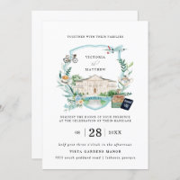 Elegant Chateau Manor | Wappen für Hochzeitsreisen