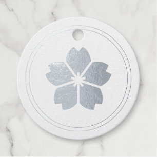 Elegant Cherry Blossom Vielen Dank Geschenkanhänger