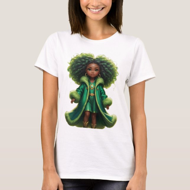 Elegant chibi Girl T-Shirt (Vorderseite)