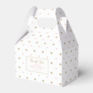 Elegant Chic Baby Shower Geschenkschachtel