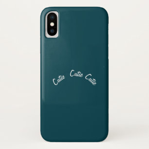 Elegant Chic Blue Aquamarin Case-Mate iPhone Hülle