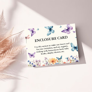 Elegant & Chic gibt er ihren Schmetterlingen die U Einladung