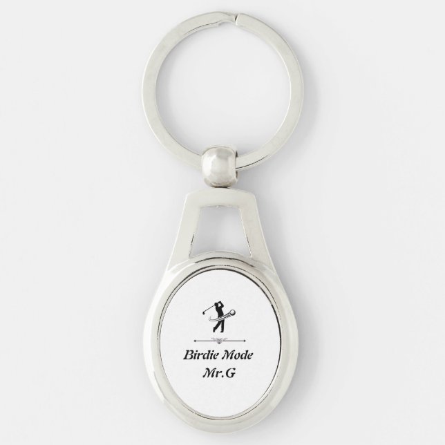 Elegant Chic Golf Keychain popular gift 2026  Schlüsselanhänger (Vorderseite)