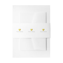 Elegant & Chic Liebe Monogram Wedding White