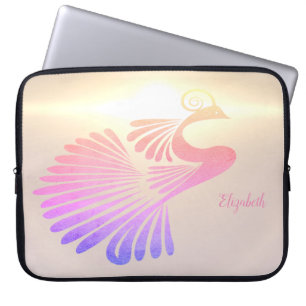 Elegant Chic Peacock Laptopschutzhülle