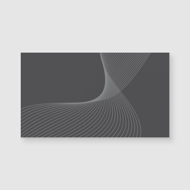 Elegant, chic, simple, modern graphic pattern art magnetkarte (Vorderseite)