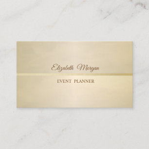 Elegant, Chic, Vintage, Einfach Visitenkarte