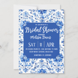 Elegant Chinoiserie Bridal Shower Invitation Magneteinladung