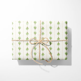 Elegant Christmas Mistletoe Geschenkpapier