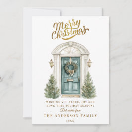 Elegant Christmas Party Holiday Card Feiertagskarte