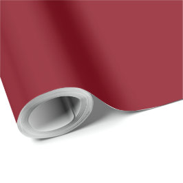 Elegant Christmas Solid Red Geschenkpapier
