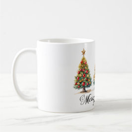 Elegant Christmas Trees – Holiday Season Kaffeetasse