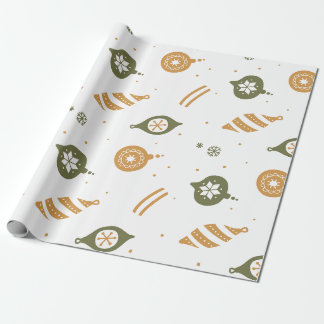 Elegant Christmas wrapping paper Geschenkpapier