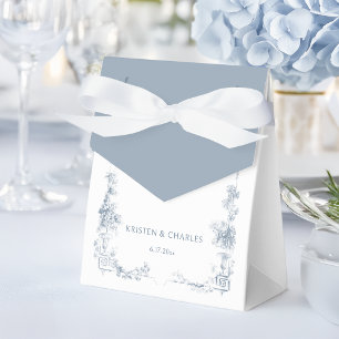 Elegant Classic Dusty Blue Geschenkschachtel