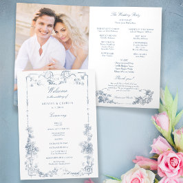 Elegant Classic Dusty Blue Programm