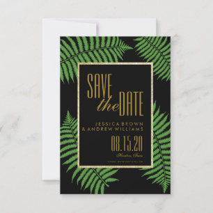 Elegant Classy Bracken Termin vormerken Save The Date