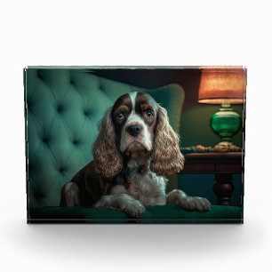 Elegant Cocker Spanel Classic Portrait Design Fotoblock