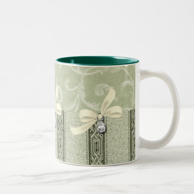 Elegant-Coffee Tasse: EleganceCollection Zweifarbige Tasse (Rechts)