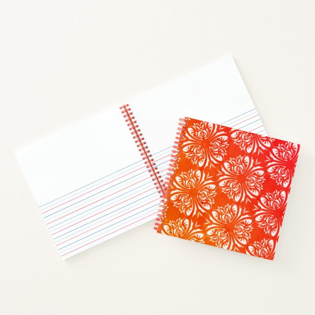 Elegant Coral Journal-Notebook Notizbuch (Innenseite)