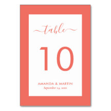 Elegant Coral Wedding