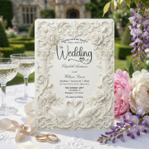 Elegant Cream Faux Sculpted Swans Wedding