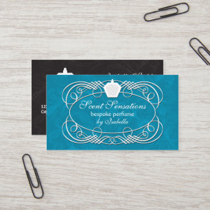 Elegant Crystal Jar Visitenkarte