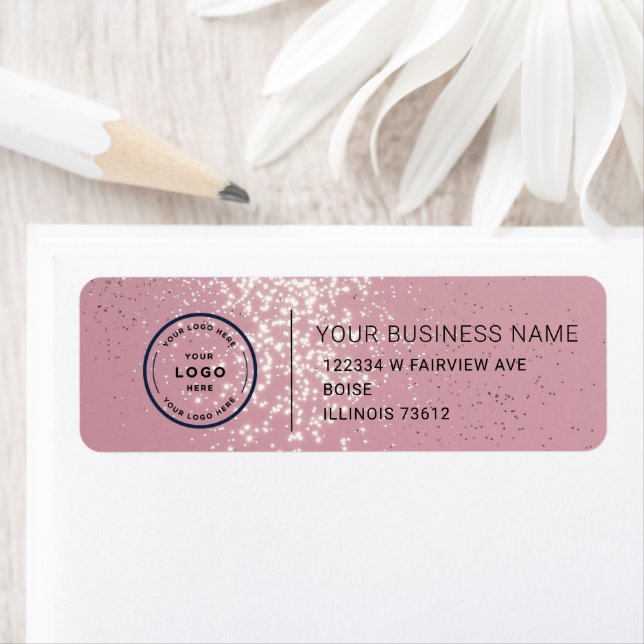 Elegant Custom Business Return Address Label (Insitu)